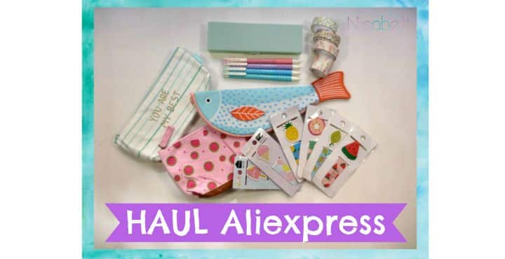 En este momento estás viendo Haul Aliexpress de Papeleria