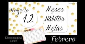 Lee más sobre el artículo Proyecto 12 meses, 12 hábitos, 12 metas «FEBRERO»