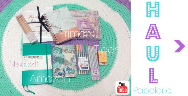 Lee más sobre el artículo UNBOXING PAPELERÍA  | Amazon, Primark y Tiger