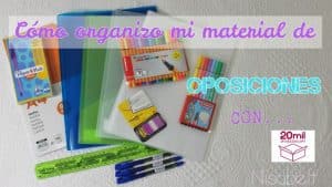 Lee más sobre el artículo Cómo organizo mi material de oposiciones con Papelería Online de 20 Mil Productos