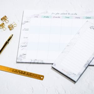 PLAN SEMANAL DE COMIDAS A4 + ¿QUÉ COMPRO?