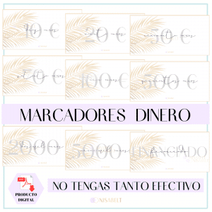 Plantilla Efectivo banco palmeras [DIGITAL]